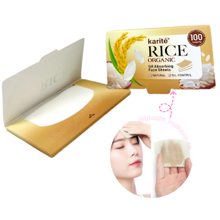 Papelitos de Arroz Faciales Antigrasa
