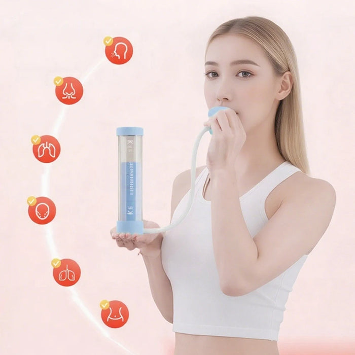 Lung Capacity Breathing Trainer with Counter