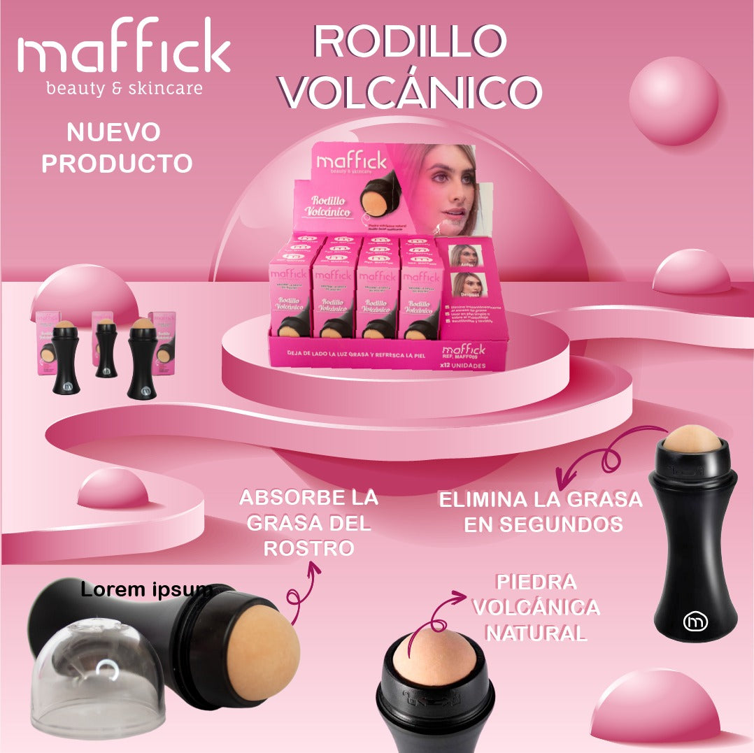 Rodillo Volcánico x2