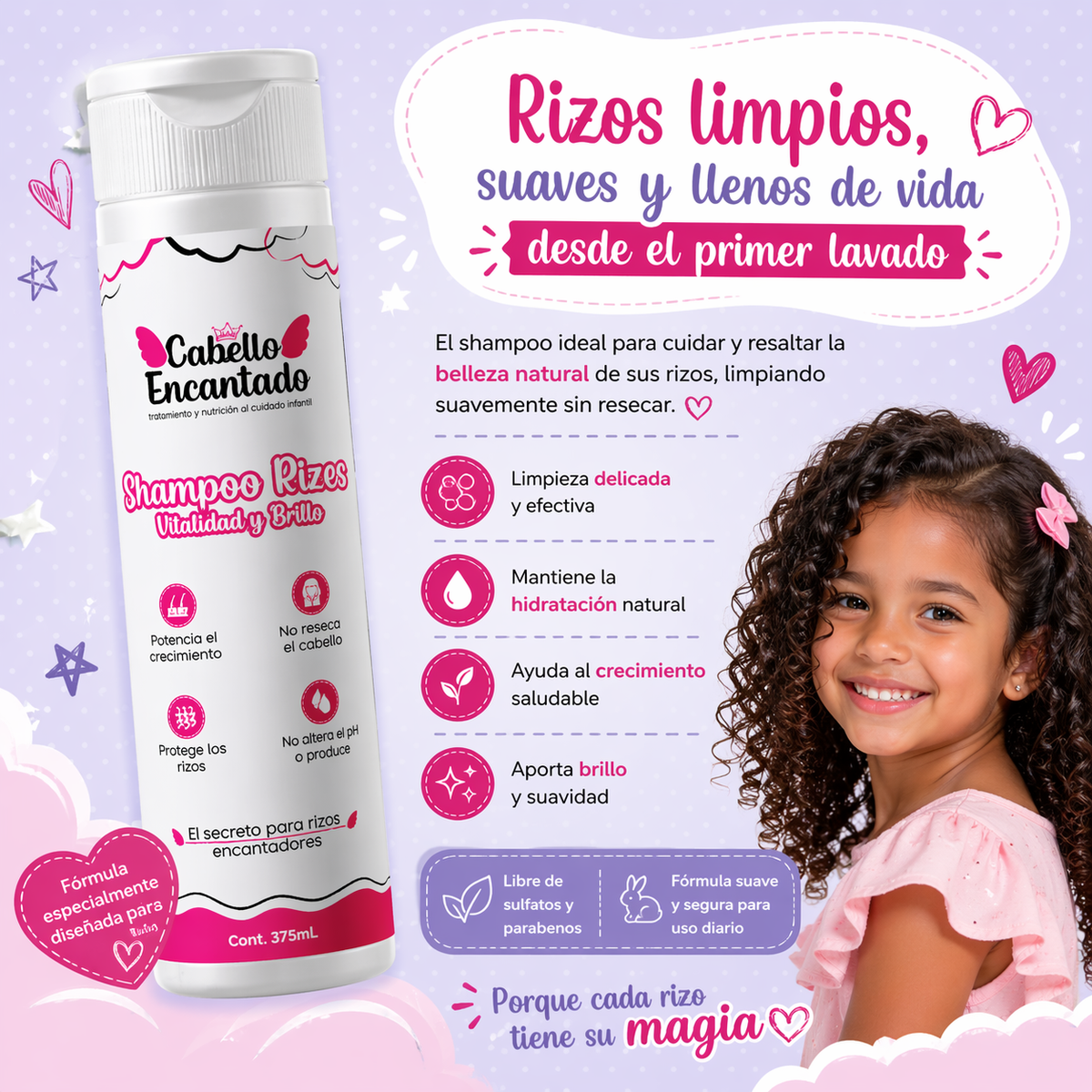 Shampoo Cabello Rizado