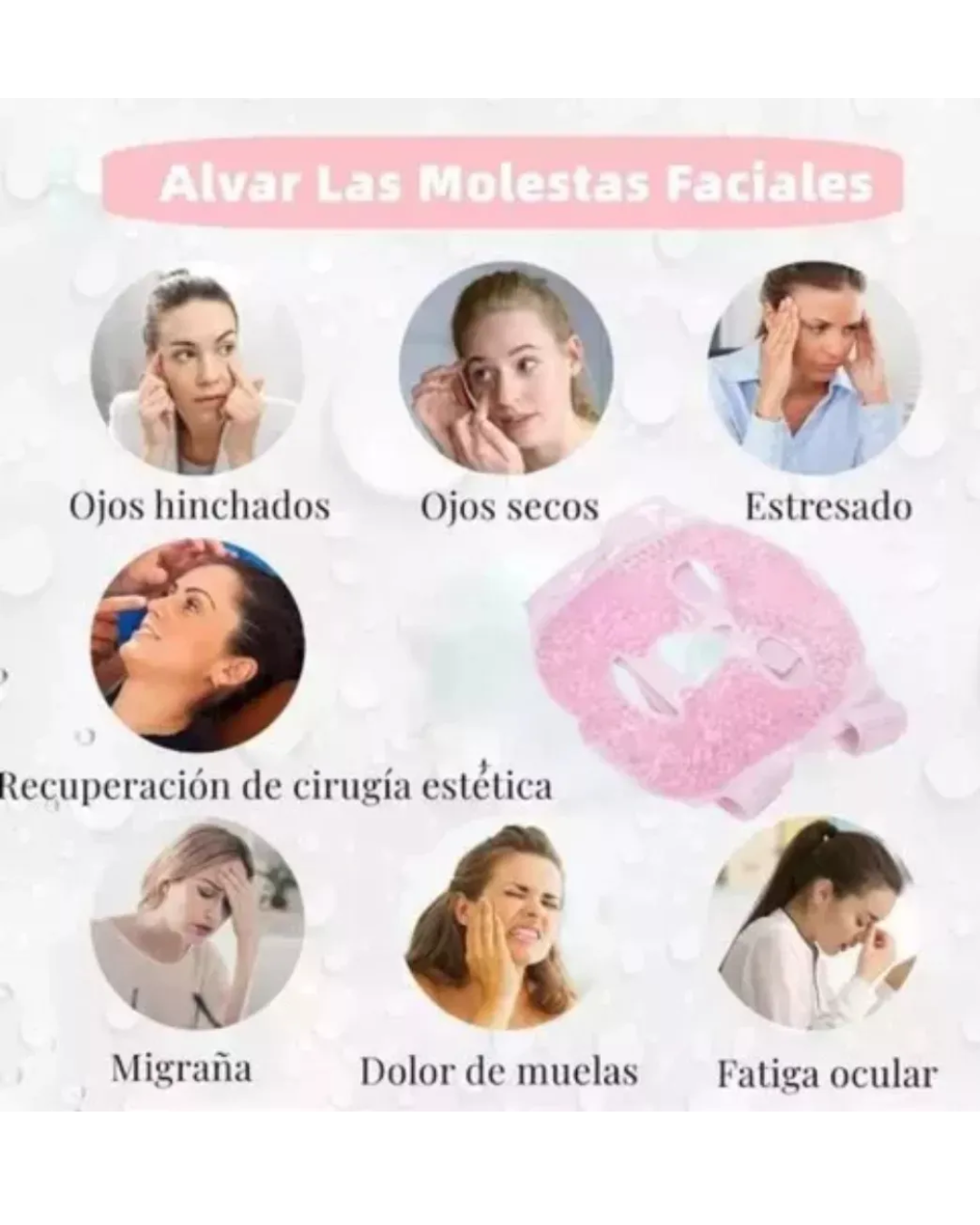 Mascarilla en Gel Reutilizable