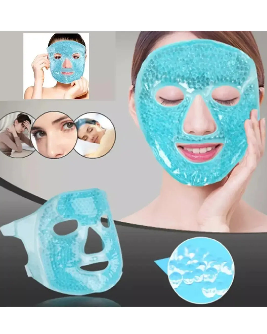Mascarilla en Gel Reutilizable