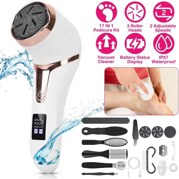 17-Piece Vacuum Foot Grinder Kit