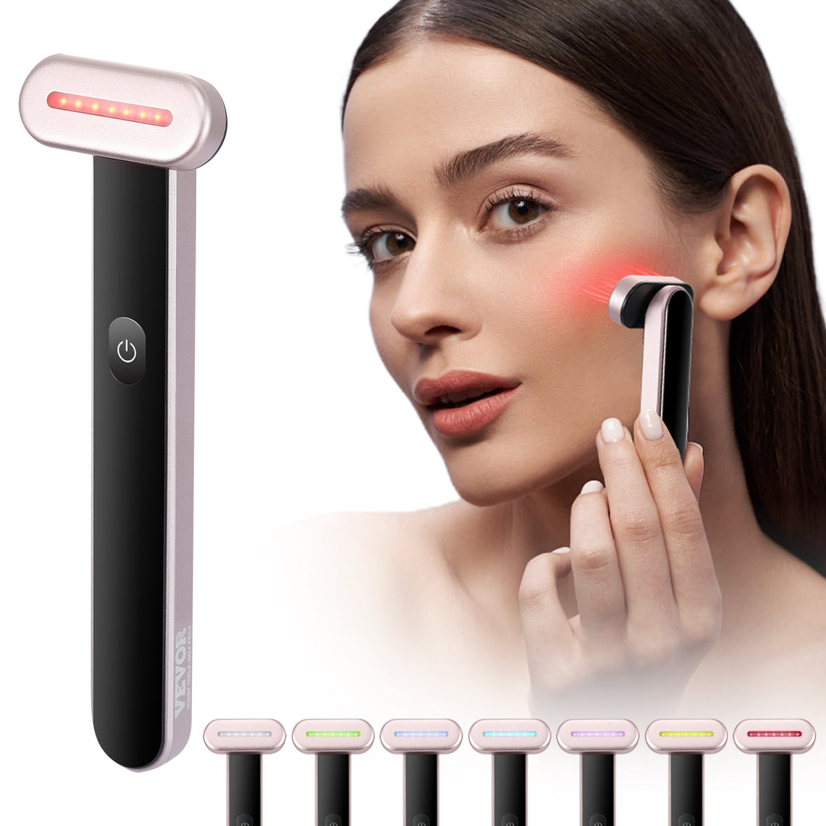 7-Color LED Red Light Therapy Wand - view 2
