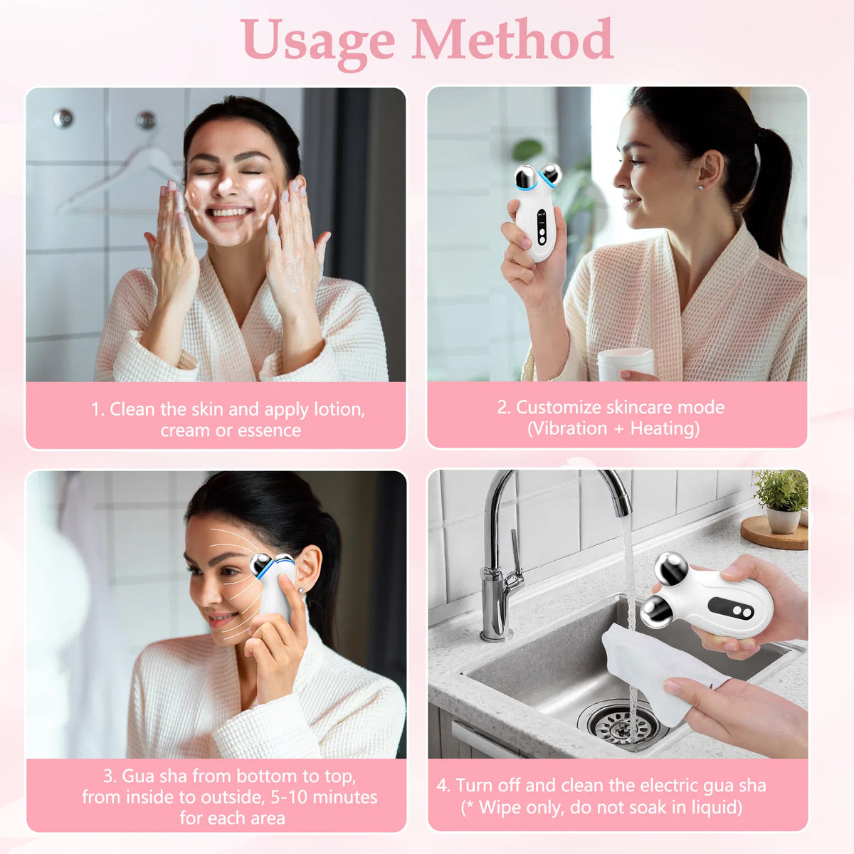 Microcurrent Anti-Wrinkle Facial Device - view 3