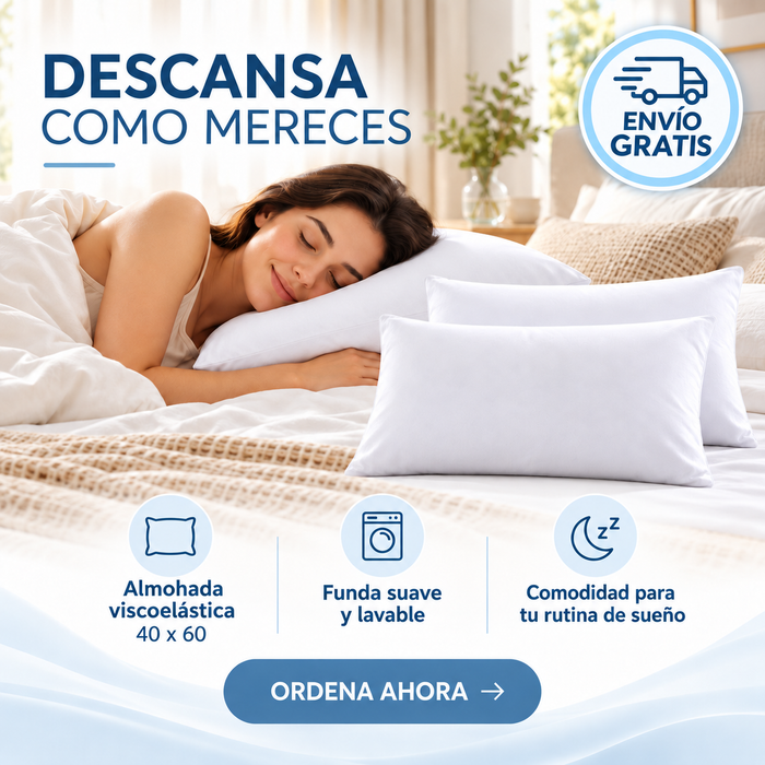Almohadas Tipo Hotel 40x60