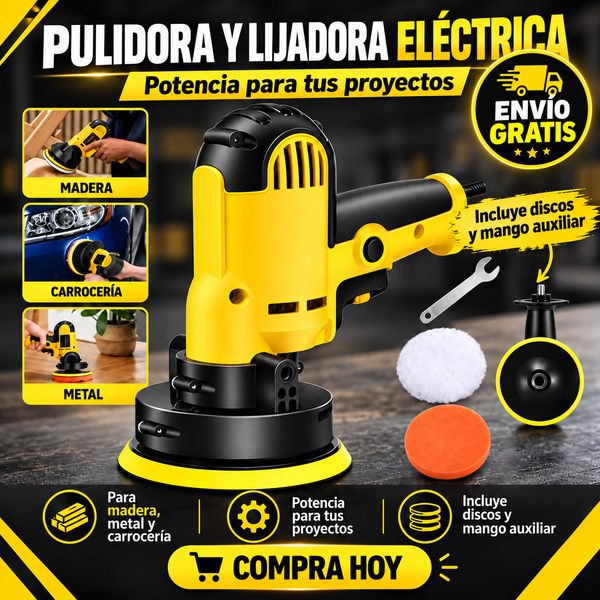 Pulidora Lijadora Eléctrica