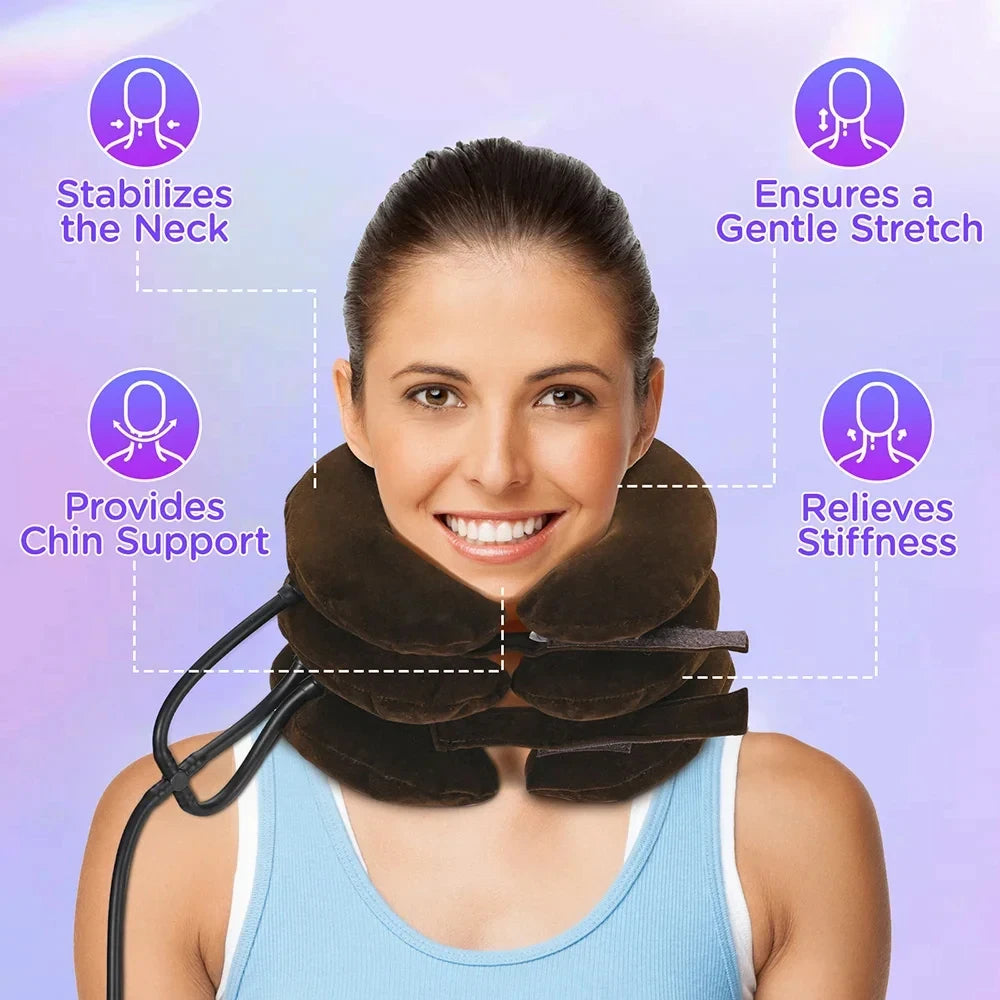 Inflatable Cervical Neck Traction Collar - view 2