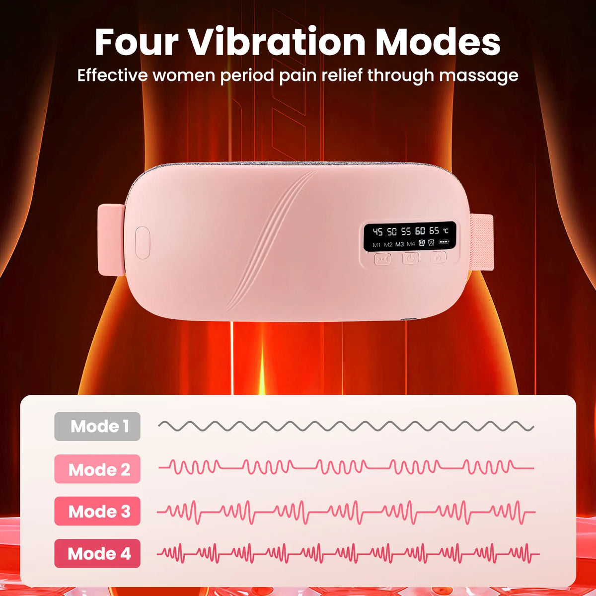 Heated Menstrual Cramp Relief Belt - view 4