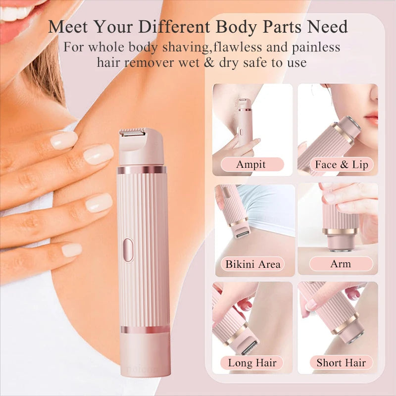 Waterproof Dual-Head Bikini and Body Razor - view 2