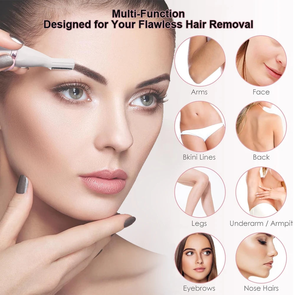 Painless Body and Face Hair Trimmer - view 2