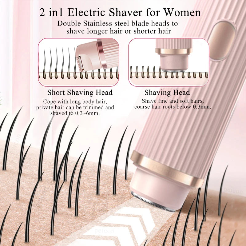 Waterproof Dual-Head Bikini and Body Razor - view 3
