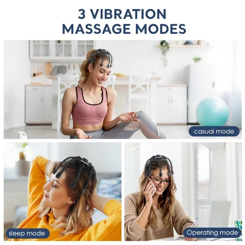 Octopus Scalp Massager, 5 Modes - view 4