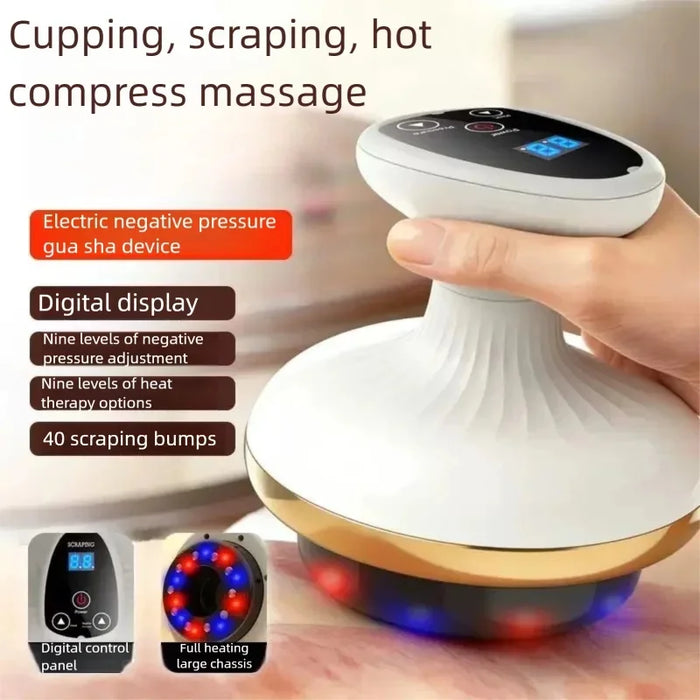 Heated Cupping and Gua Sha Massager