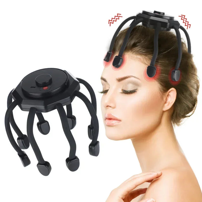 Octopus Scalp Massager, 5 Modes