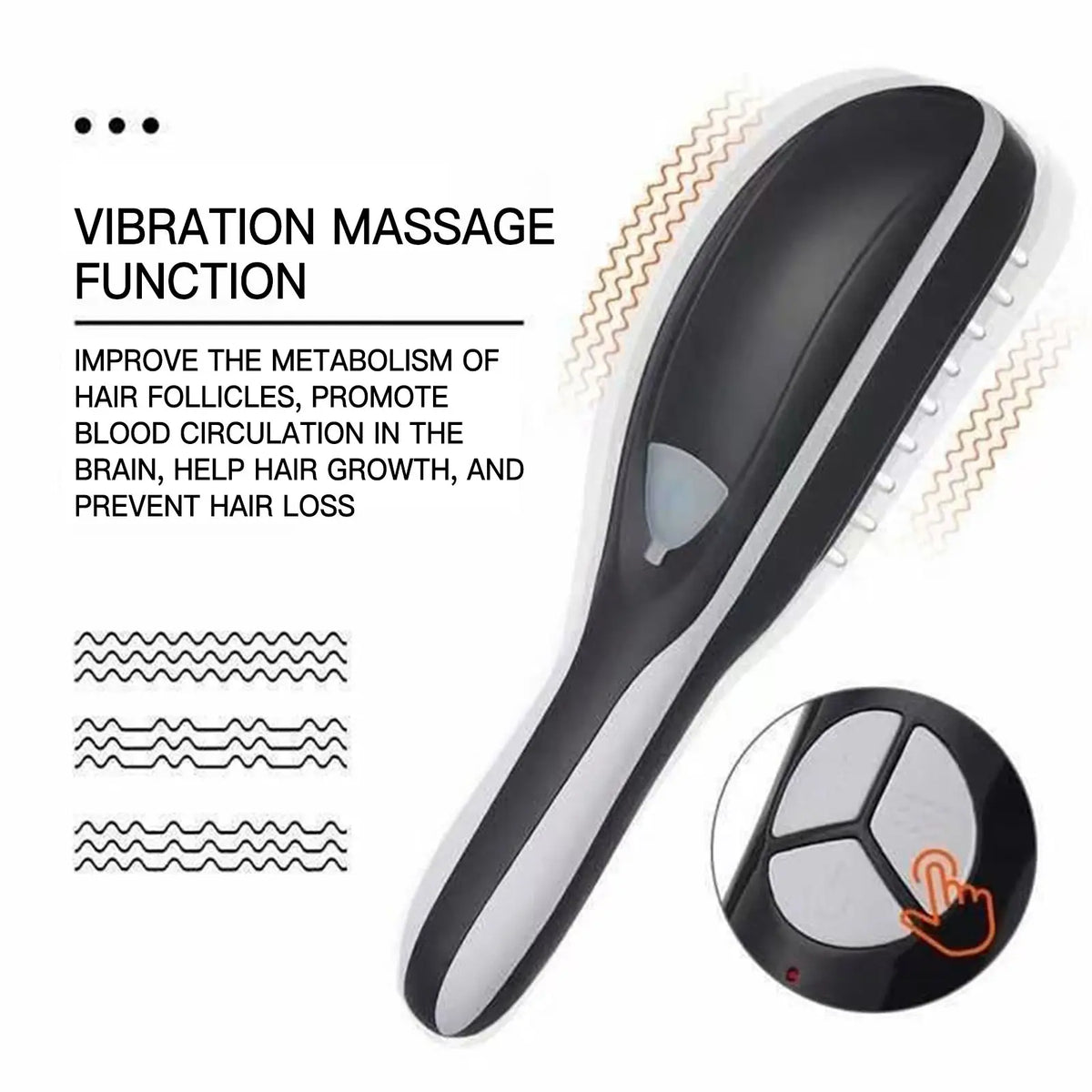 3-in-1 Steam Scalp Massage Brush - view 3
