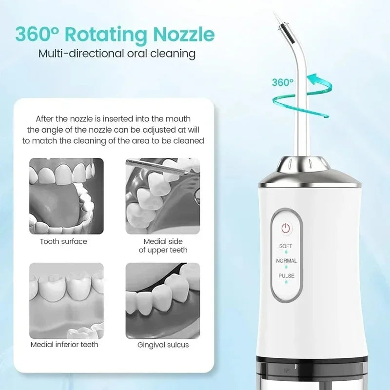 Ultrasonic Water Flosser, IPX7 - view 2