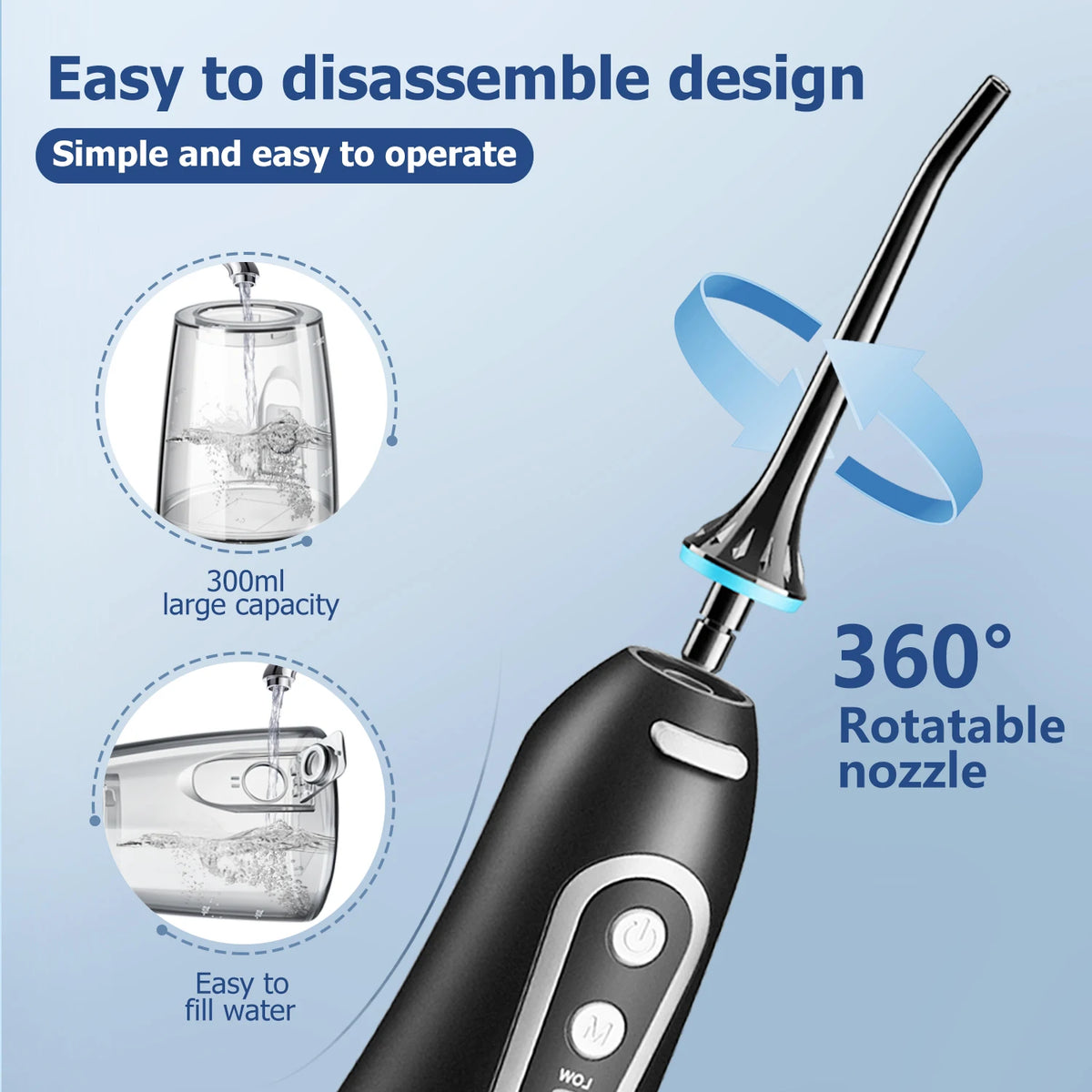 Pro Water Flosser, 300ml Tank - view 4