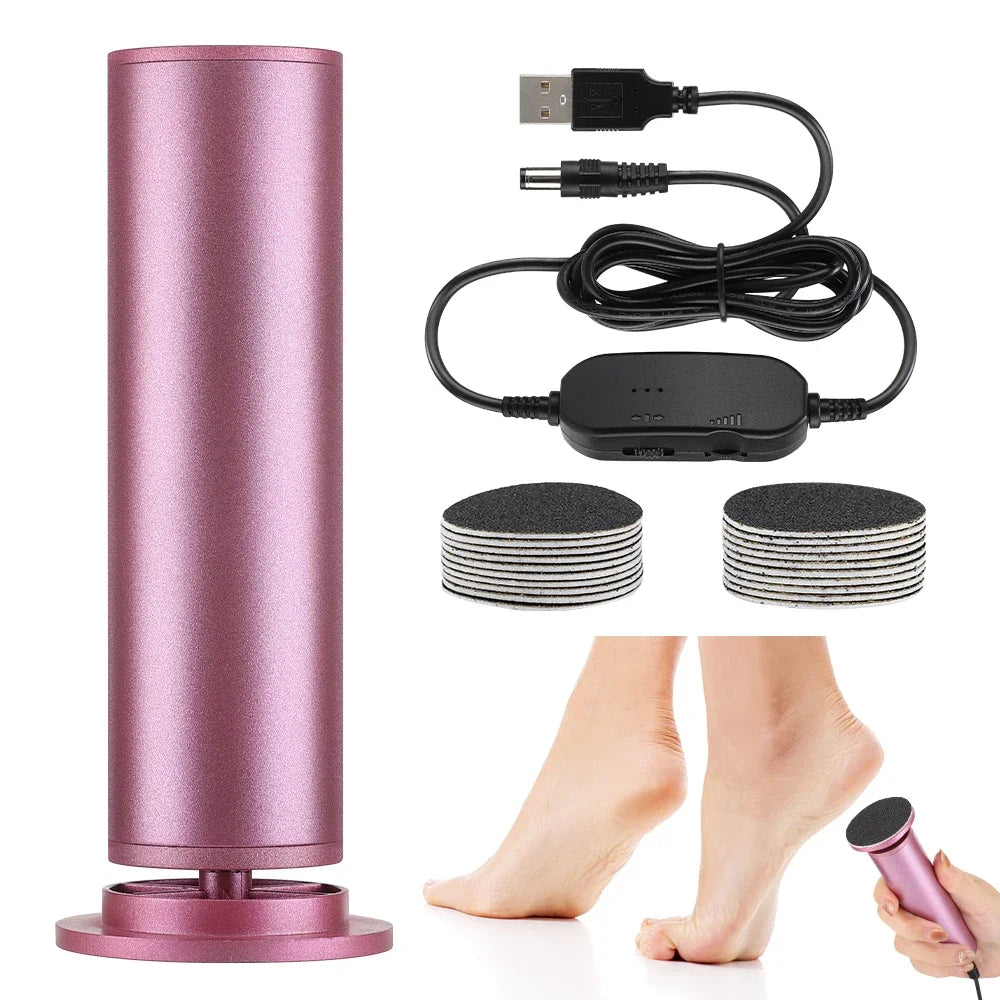 Electric Foot Callus Remover Set