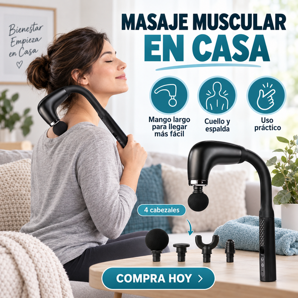 Masajeador Muscular Eléctrico con Mango