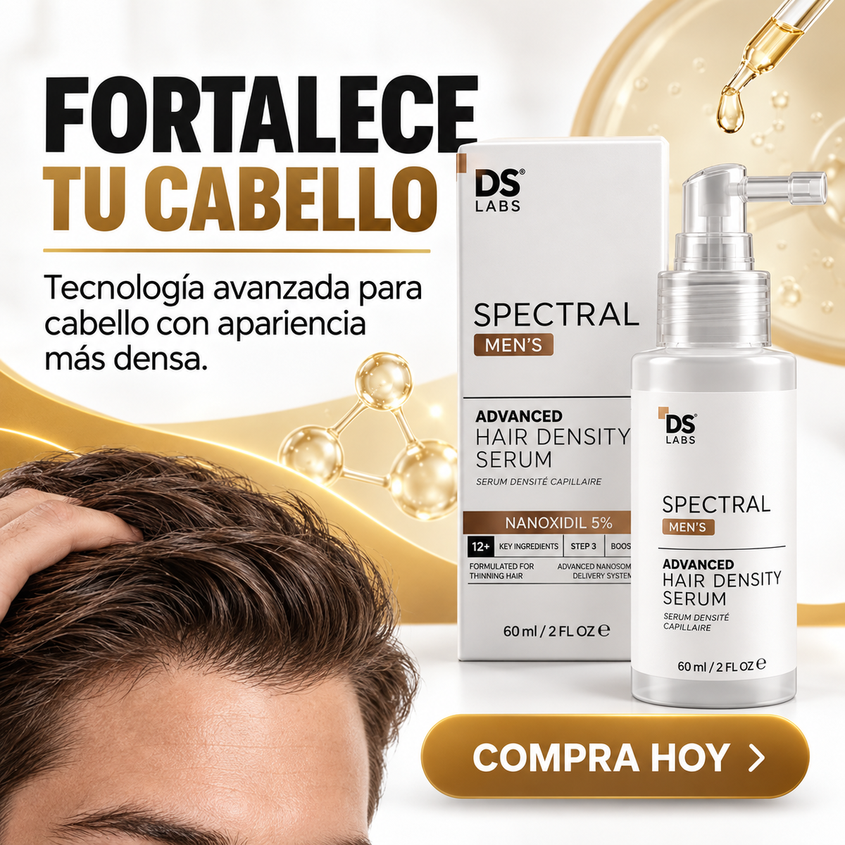 Spectral Crecimiento Capilar